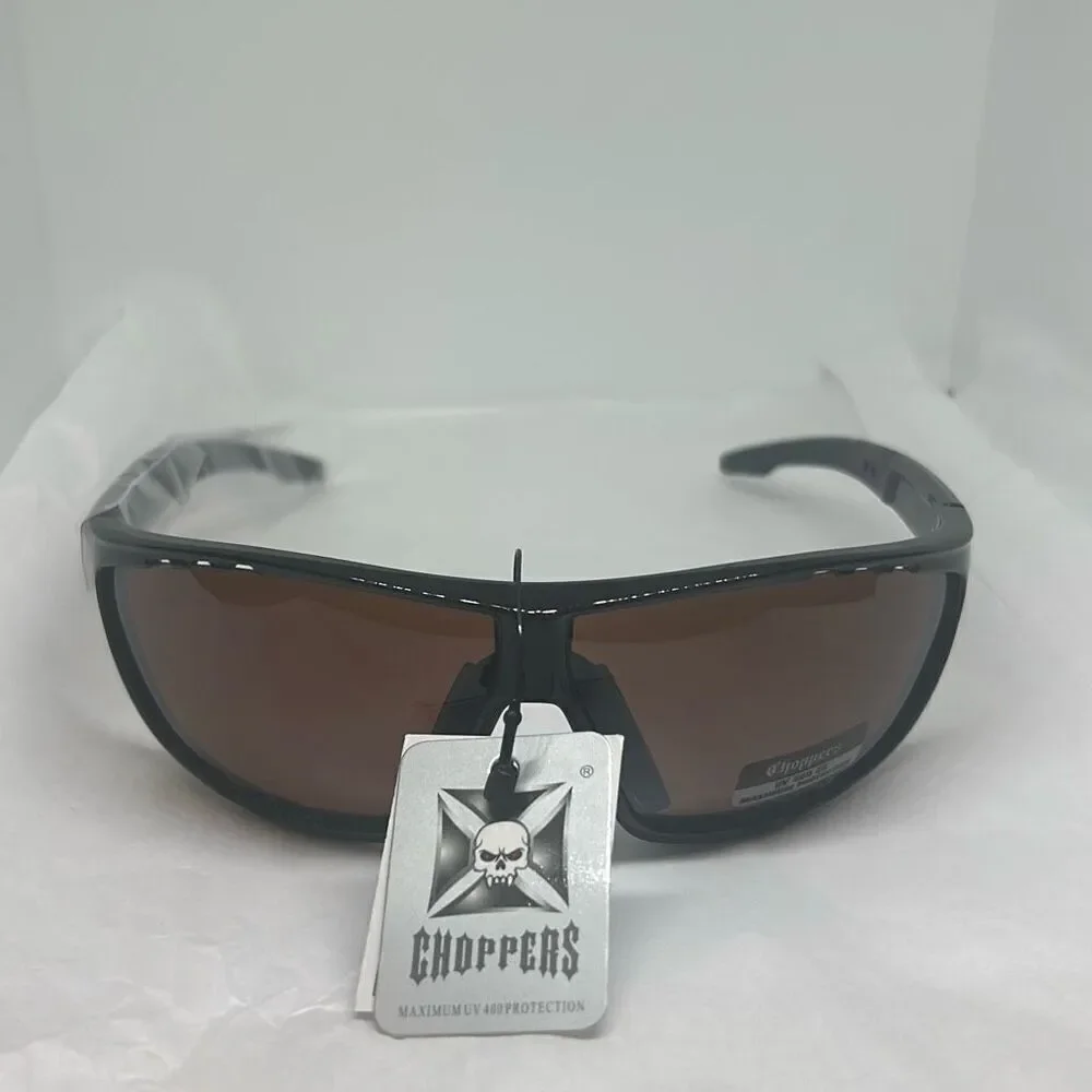 Choppers CP6768 Biker Sunglasses – UV400 Protection | Wrap Oval Design